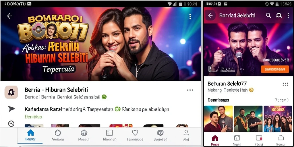 Tampilan antarmuka BOWO77 yang menarik dan informatif.