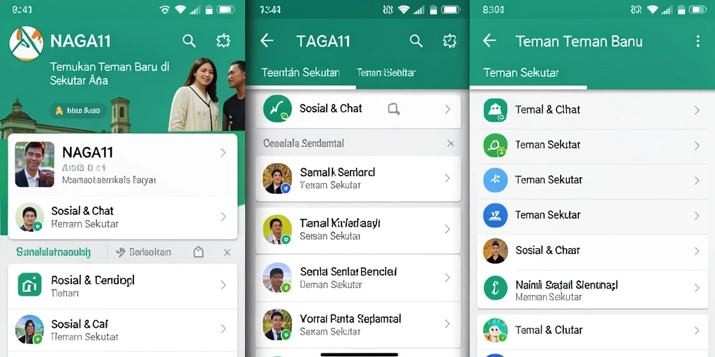 Tampilan antarmuka aplikasi NAGA11 yang menarik dan fungsional.