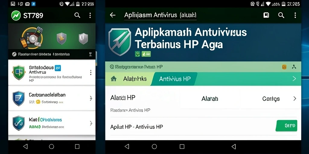 Antarmuka ST789 menampilkan deteksi ancaman secara langsung dan laporan keamanan.