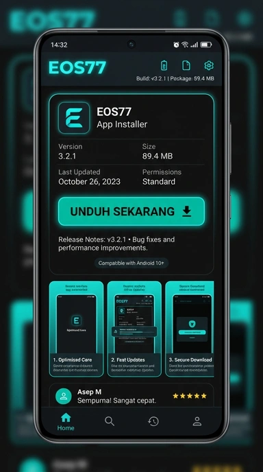 Unduh APK eos77 untuk Android dengan Mudah